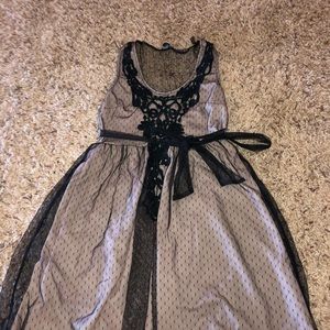 Rue 21 Black & Creme Dress - S